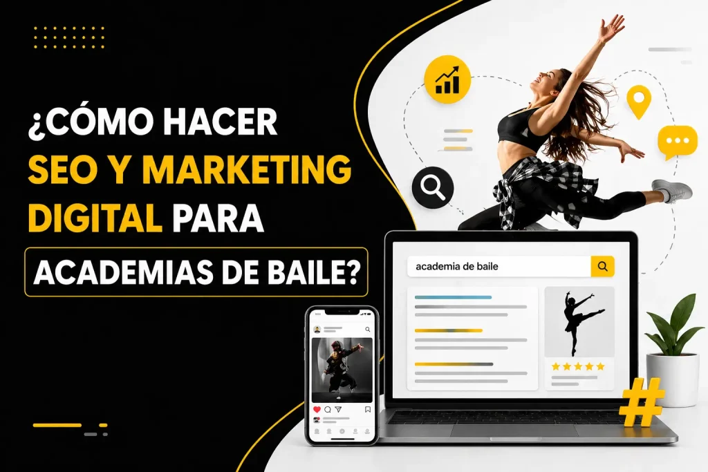 Seo y marketing digital para academias de baile